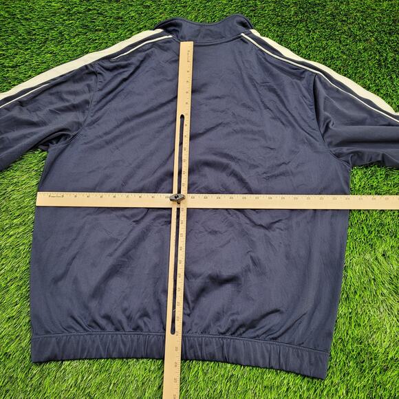 NIKE Chest Swoosh Track Jacket Large 24x26 Baggy White Trim - Picture 4 of 13